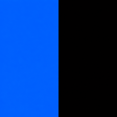 Custom Blue on Black